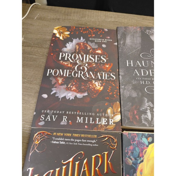 Fantasy Romance Thriller Paperback Set Haunting Adeline Lightlark Szabo Miller - Picture 2 of 6